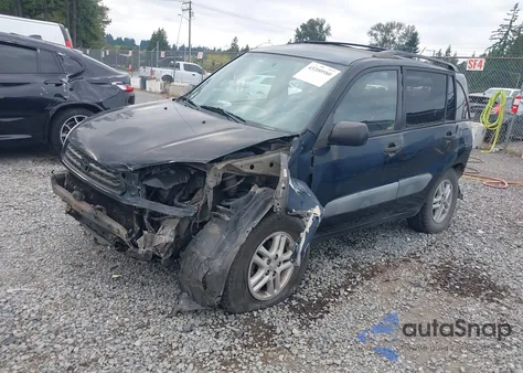 2001 Toyota Rav4 из США, поврежденный, VIN JTEHH20V910055045